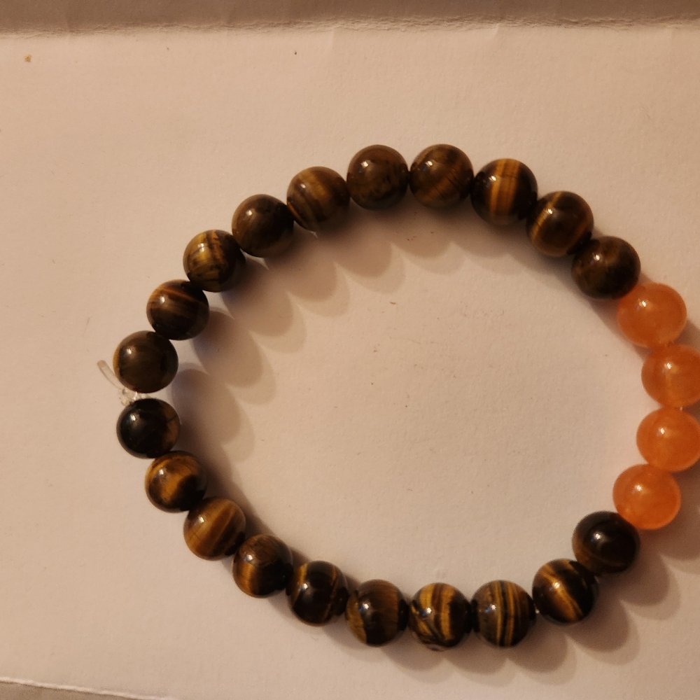 Tiger eye stretch bracelets